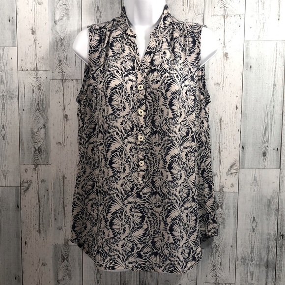 Cabi Plaza Sleeveless Top Small - Picture 1 of 9